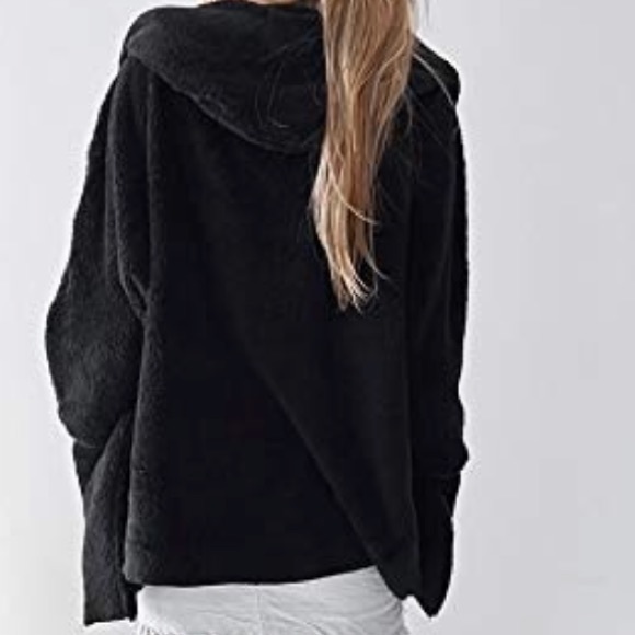 Casual Long Sleeve CardiganHooded Jacket Coat - Picture 2 of 2